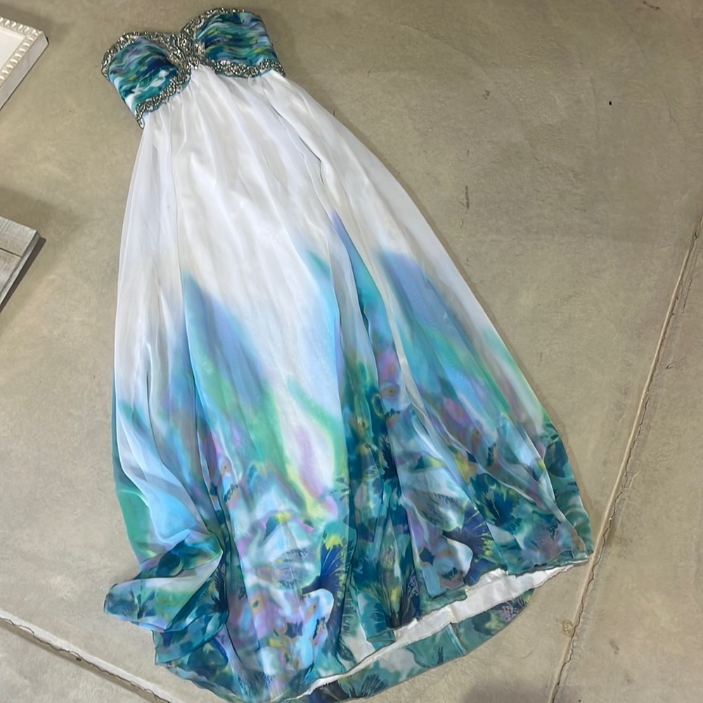 Strapless Prom Dress